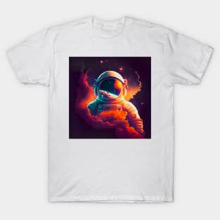 A Celestial Adventurer in the cosmos T-Shirt